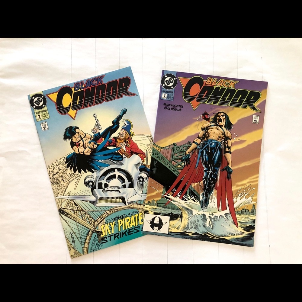 DC Comic Books - BLACK CONDOR #2 & 3 (1992)